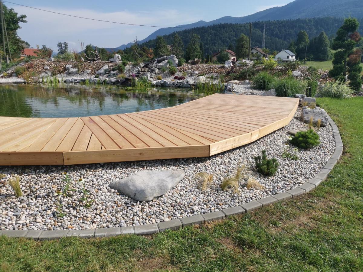 Glamping Happiness With Natural Pool Ribnica Esterno foto