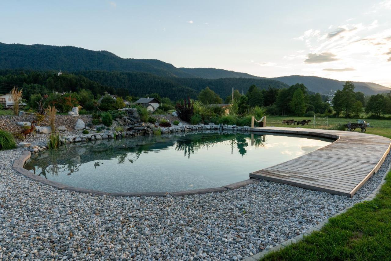 Glamping Happiness With Natural Pool Ribnica Esterno foto